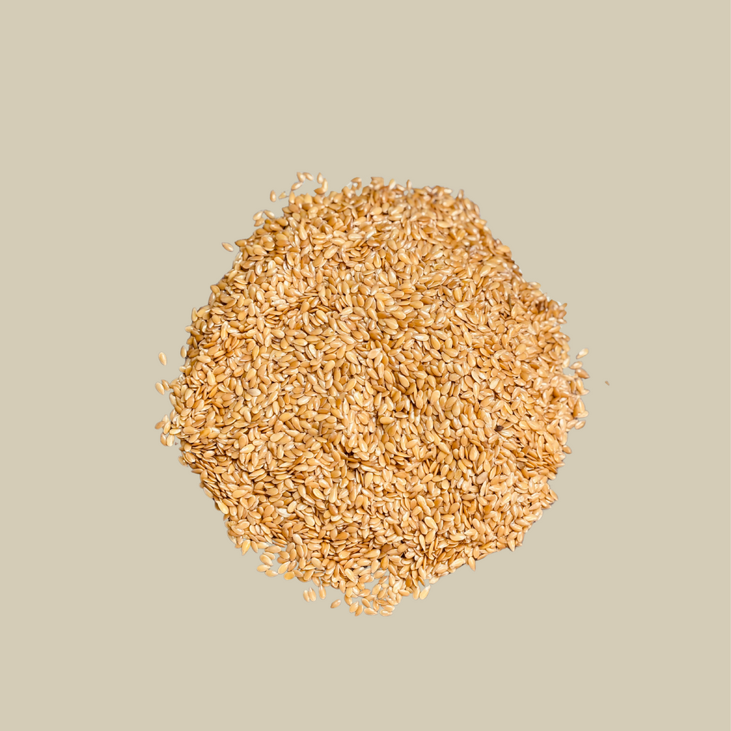 Leinsamen goldgelb